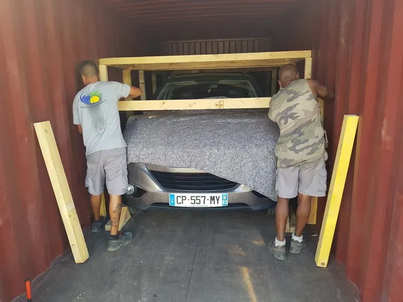 voiture conteneur